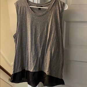 J crew gray tank top